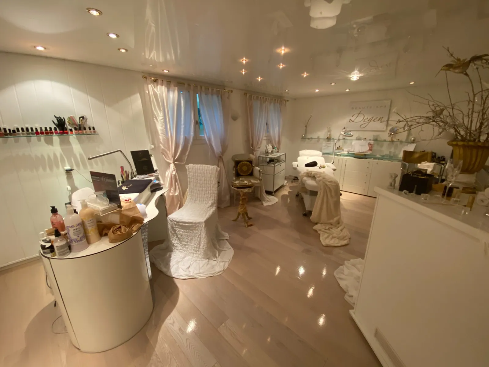 Behandlungsraum im Beauty-Spa Degen